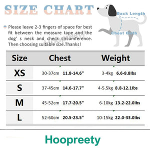 Cute Heart Pattern Adjustable Dog Harness for Small Medium Dogs