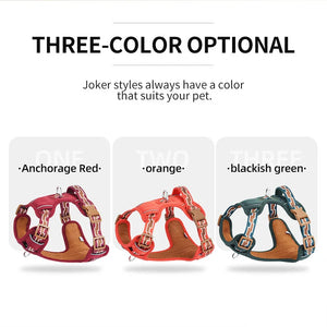 No-Pull Reflective Pet Harness