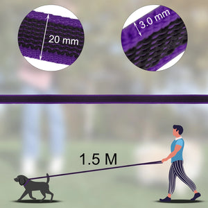 1.5M/2M/5M/3M/15M Medium Latex Silk Easy and Convenient  Dog Leash