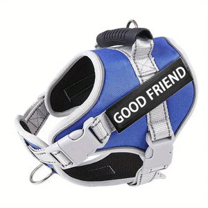 Adjustable Reflective Dog Harness For Small & Medium Dogs