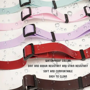 Waterproof Plastic PVC Rubber Dog Collar