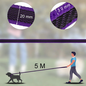 1.5M/2M/5M/3M/15M Medium Latex Silk Easy and Convenient  Dog Leash