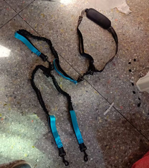 Dual Pet Reflective Nylon Leash