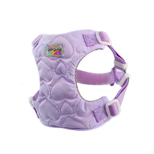 Cute Heart Pattern Adjustable Dog Harness for Small Medium Dogs