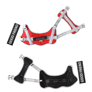 Adjustable Reflective Dog Harness For Small & Medium Dogs