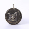 Bronze Nameplate Tag for Dog
