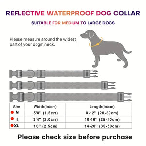Waterproof Plastic PVC Rubber Dog Collar