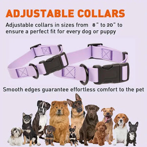 Waterproof Plastic PVC Rubber Dog Collar
