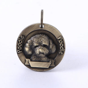 Bronze Nameplate Tag for Dog