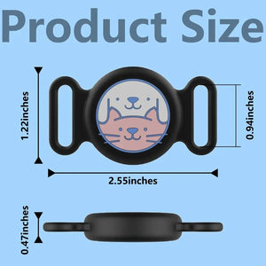 AirTag Silicone Protective Case Anti-Lost Waterproof Dog Tag